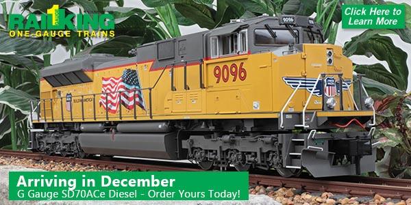 G Gauge SD70ACe Diesels Arriving December 2020 | MTH Trains